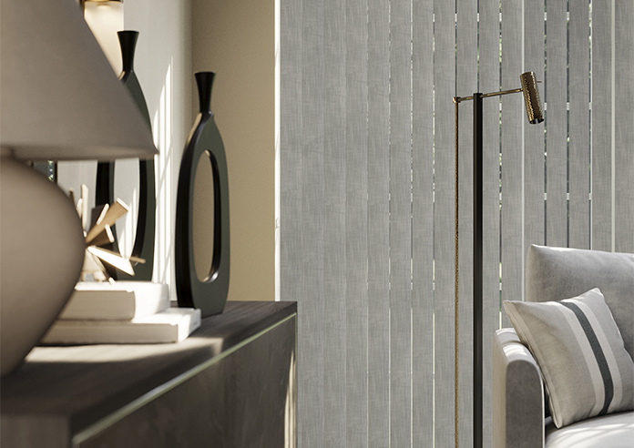 Brindisi, Silver - Vertical Blind - Image 5